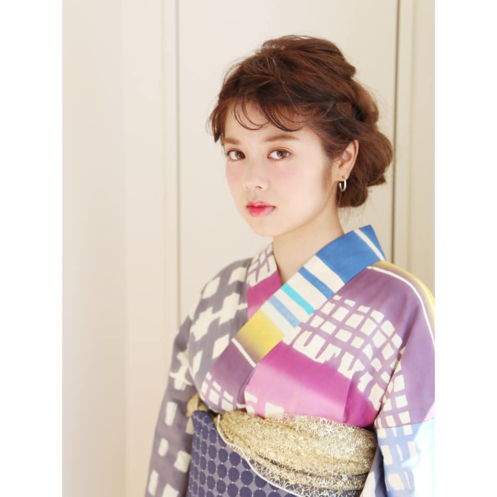 浴衣着付け ヘアセット Olive S By Neolive オリーブスバイネオリーブ のヘアスタイル 美容院 美容室を予約するなら楽天ビューティ