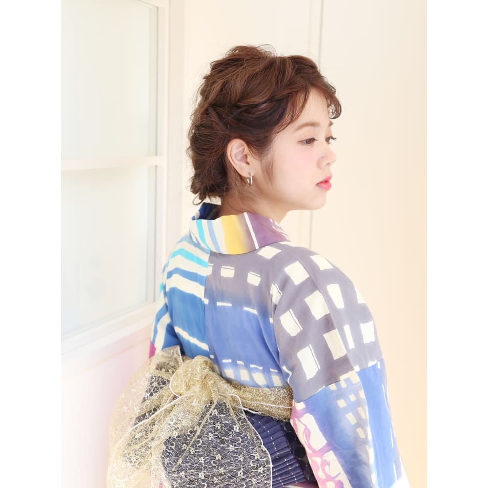 浴衣着付け ヘアセット Olive S By Neolive オリーブスバイネオリーブ のヘアスタイル 美容院 美容室を予約するなら楽天ビューティ