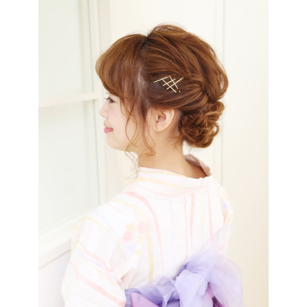 浴衣着付け アレンジ ヘアセット Olive S By Neolive オリーブスバイ