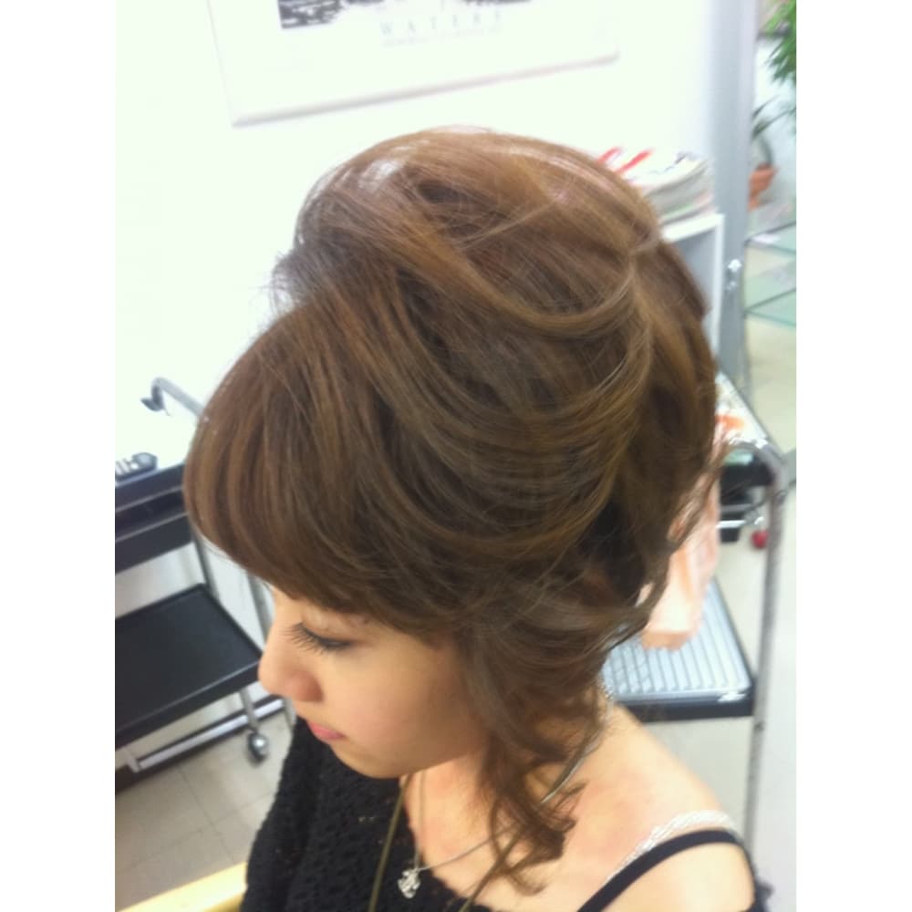 スジ盛りアップ3980円 リリカ Mode Hair リリカモードヘアー のヘアスタイル 美容院 美容室を予約するなら楽天ビューティ