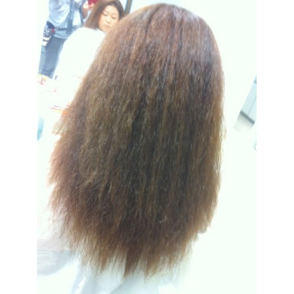 ジリジリくせ毛でも綺麗に伸ばしせますね リリカ Mode Hair リリカモードヘアー のヘアスタイル 美容院 美容室を予約するなら楽天ビューティ