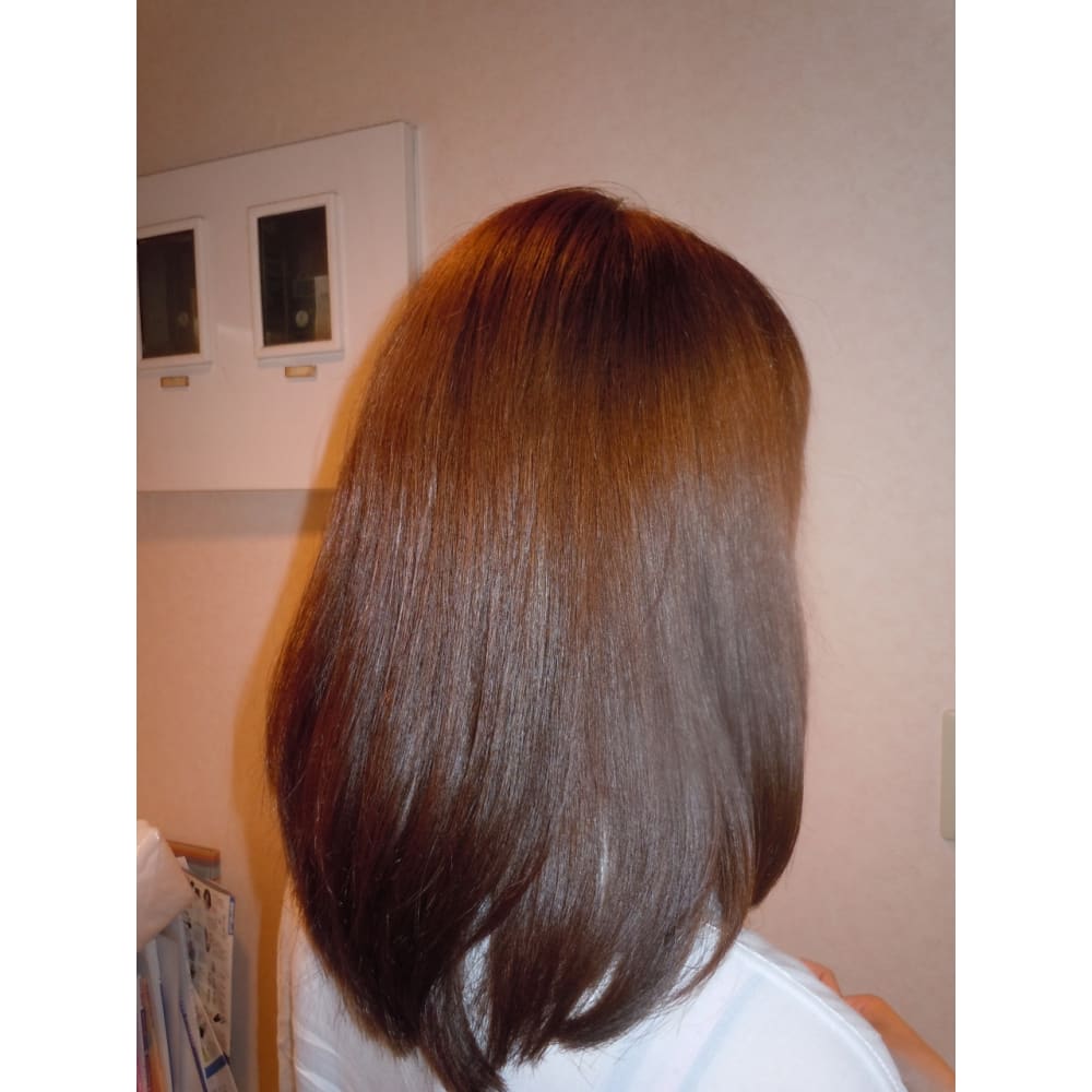 うるツヤ重ためミディアム ヘアーメイク グレマ グレマ のヘア うるツヤ重ためミディアム ヘアーメイク グレマ グレマ のヘア