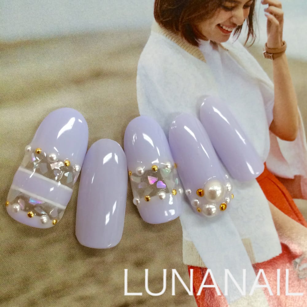 ５月キャンペーンネイル ３ Luna Nail ルナネイル のネイルデザイン ネイル まつげサロンを予約するなら楽天ビューティ