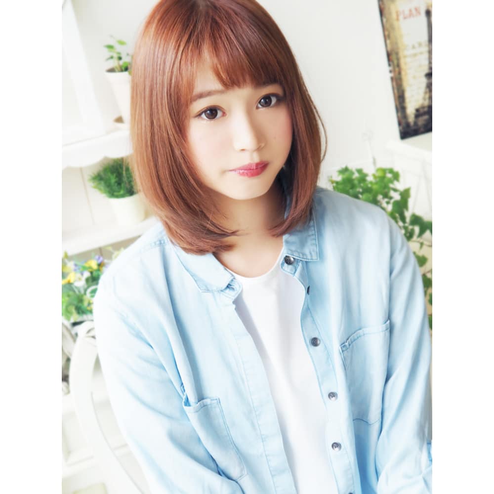 ヘアジュレドゥ 花井 大人ナチュラル ワンカールボブ Hair Jurer Deux ジュレドゥ のヘアスタイル 美容院 美容室を予約するなら楽天ビューティ