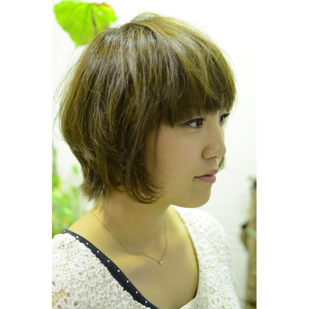 主婦 髪型 ショート