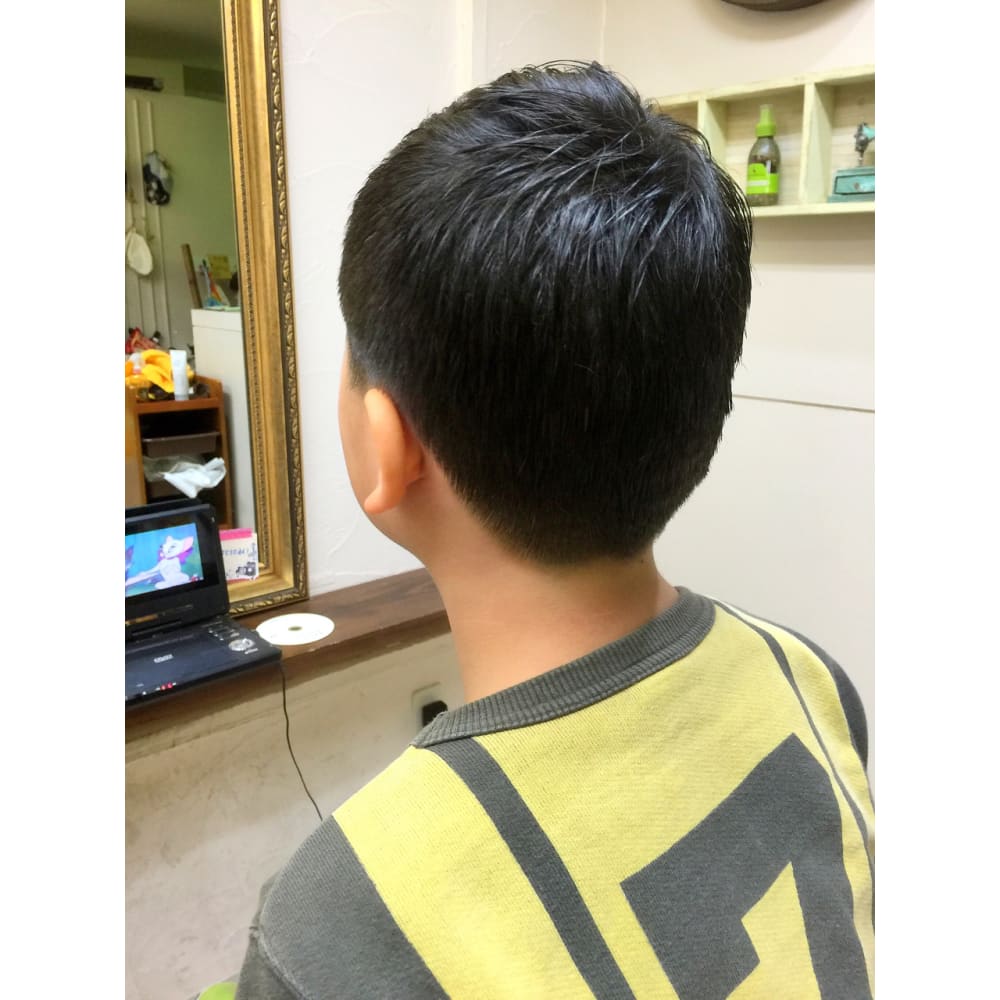 小学生の男の子ベリーショート Faccio Hair Designファシオのヘア