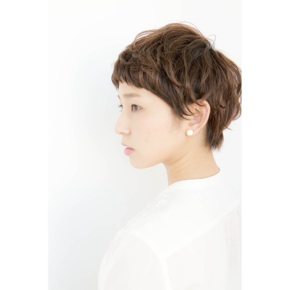 耳かけショート Keep Hair Design 自由が丘 キープ ヘアデザイン ジユウガオカ のヘアスタイル 美容院 美容室を予約するなら楽天ビューティ