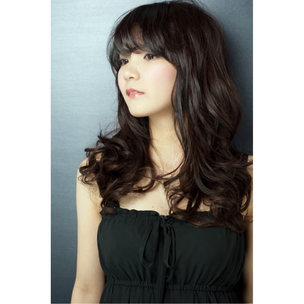 エレ女ロングウェーブ Keep Hair Design 自由が丘 キープ ヘアデザイン ジユウガオカ のヘアスタイル 美容院 美容室を予約するなら楽天ビューティ