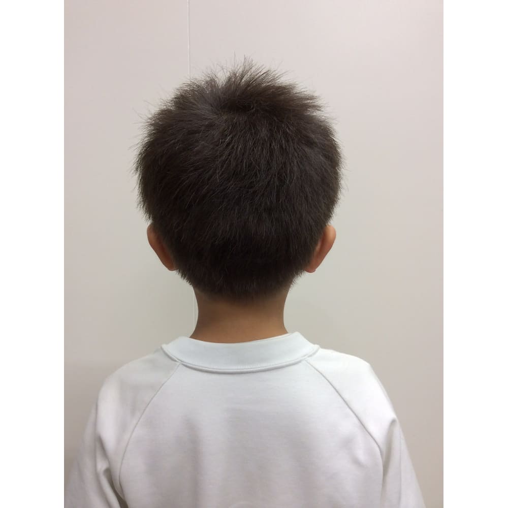 キッズ ベリーショート ツーブロック Historia Hair Matsui