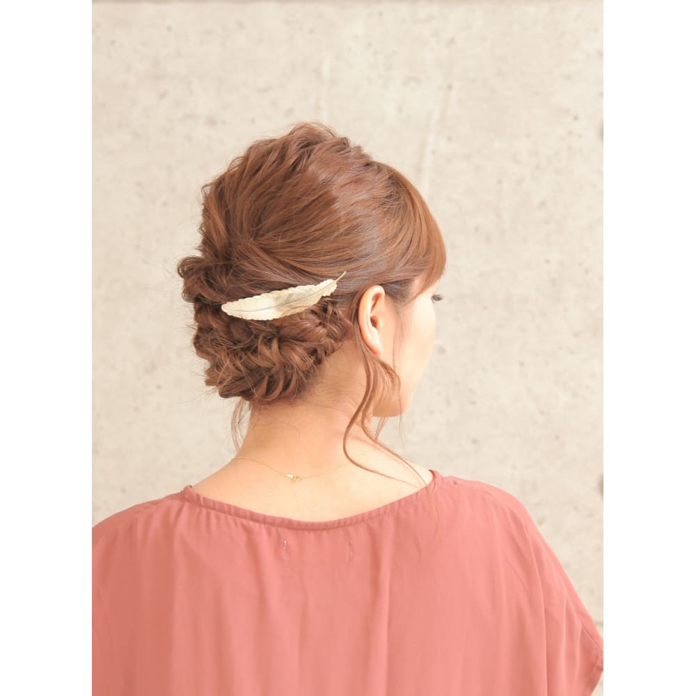 くるりんぱ フィッシュボーン Visage 市川 Plus ヴィサージュイチカワプラス のヘアスタイル 美容院 美容室を予約するなら楽天ビューティ