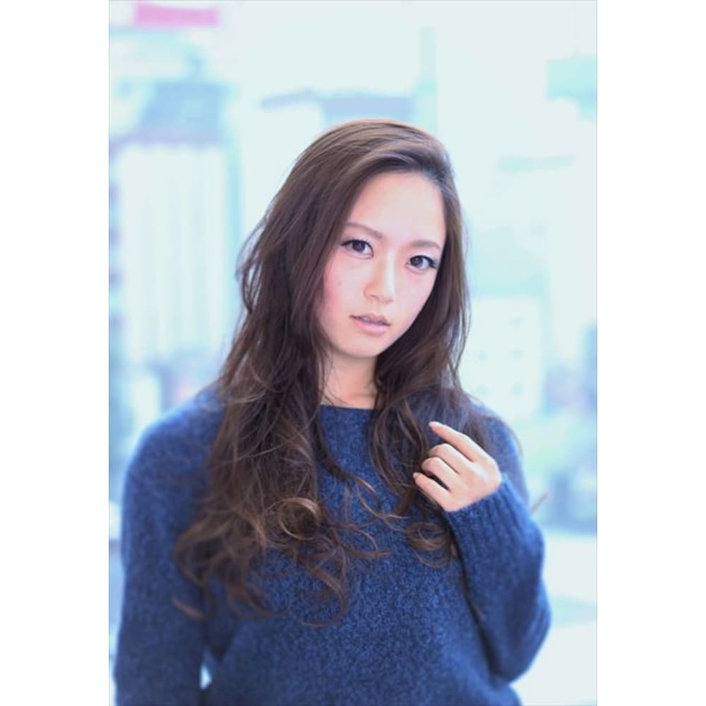 クール系女子の魅力 甘辛ウェーブロング Cross 御嶽山店 クロス