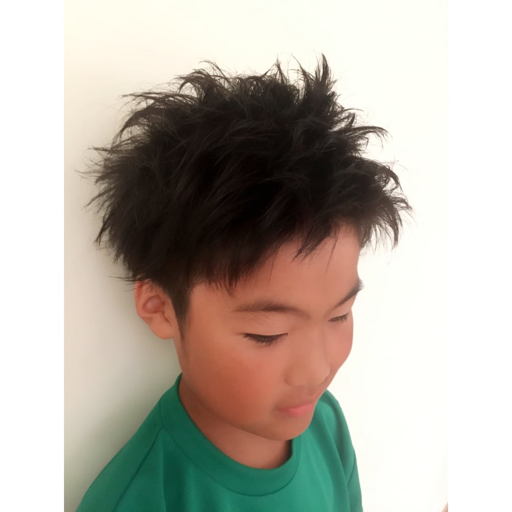 男の子の夏スタイル Hairmake Connectコネクトのヘアスタイル