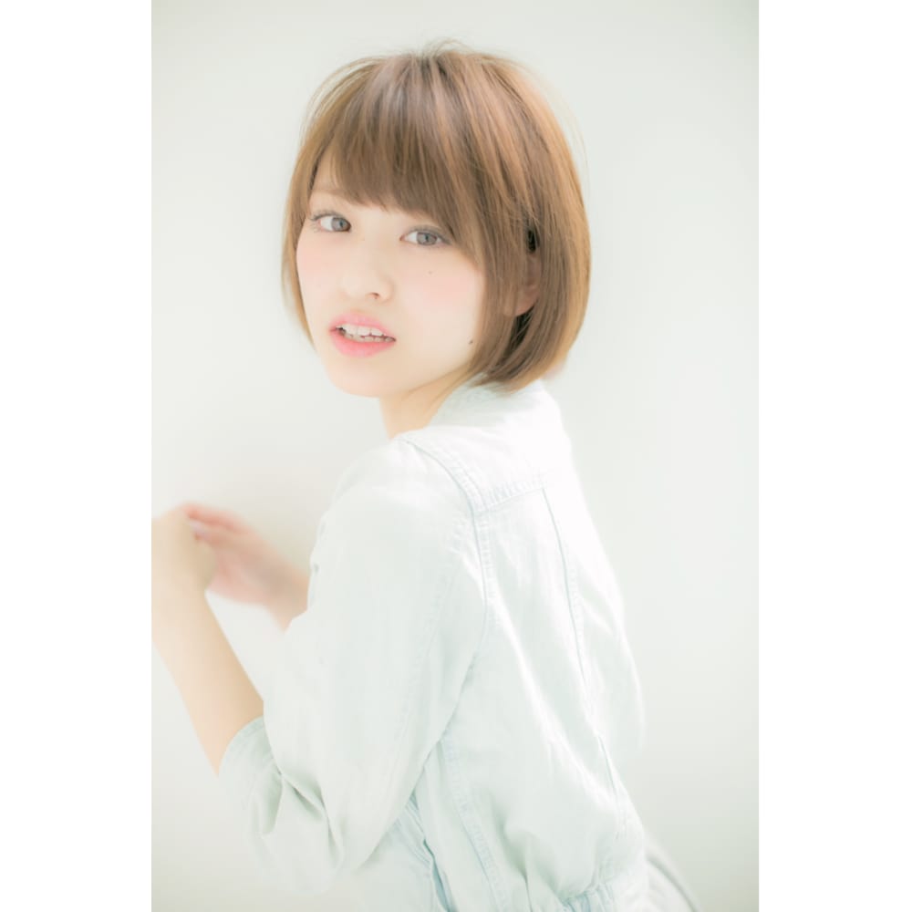 Euphoria シンプルショートで清楚な女の子に Euphoria N 池袋 サンシャイン通り店 ユーフォリア エヌ イケブクロ サンシャインドオリテン のヘアスタイル 美容院 美容室を予約するなら楽天ビューティ