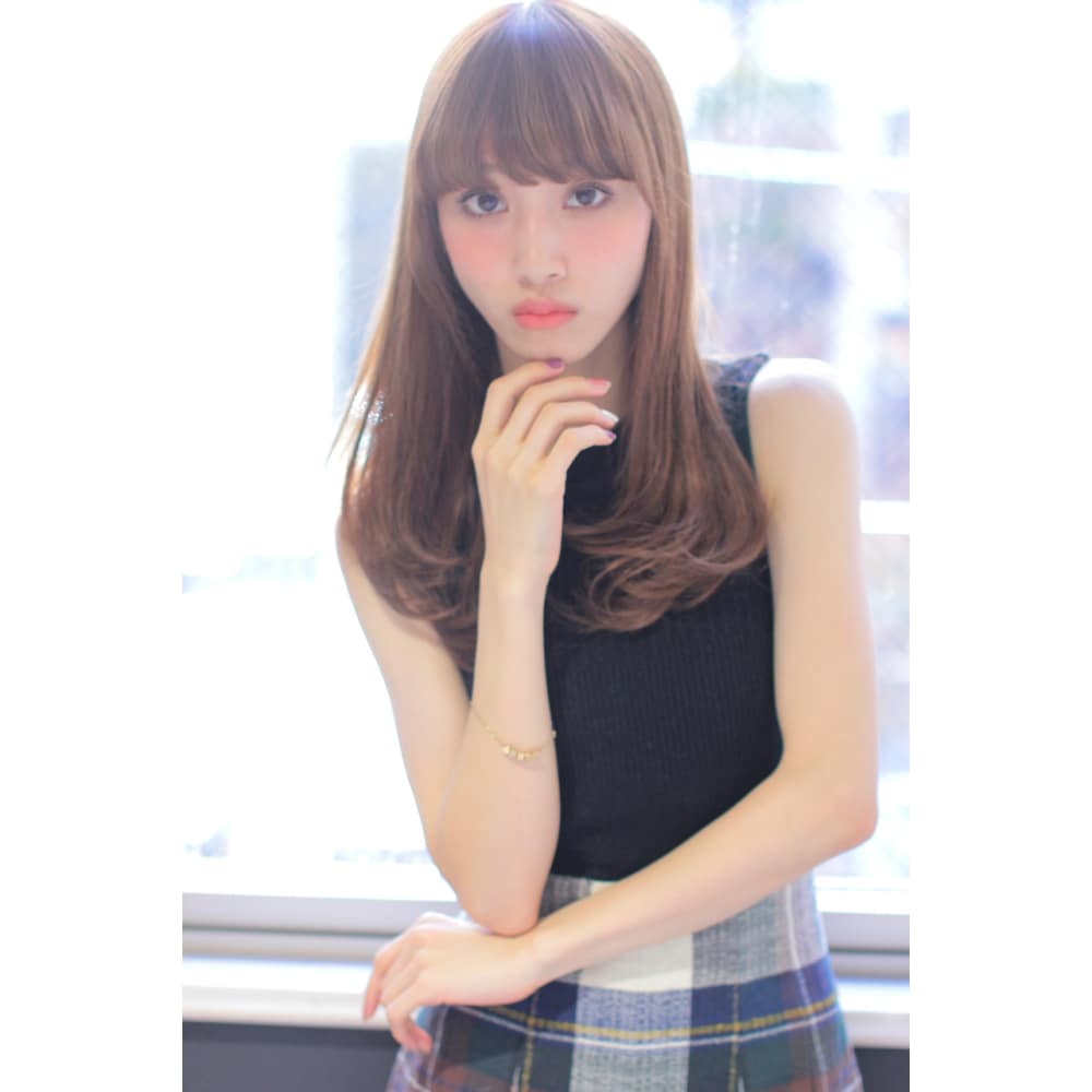 小顔に見えるマッシュラインの王道艶髪ワンカールスタイル Trico 梅田茶屋町店 トリコ のヘアスタイル 美容院 美容室を予約するなら楽天ビューティ
