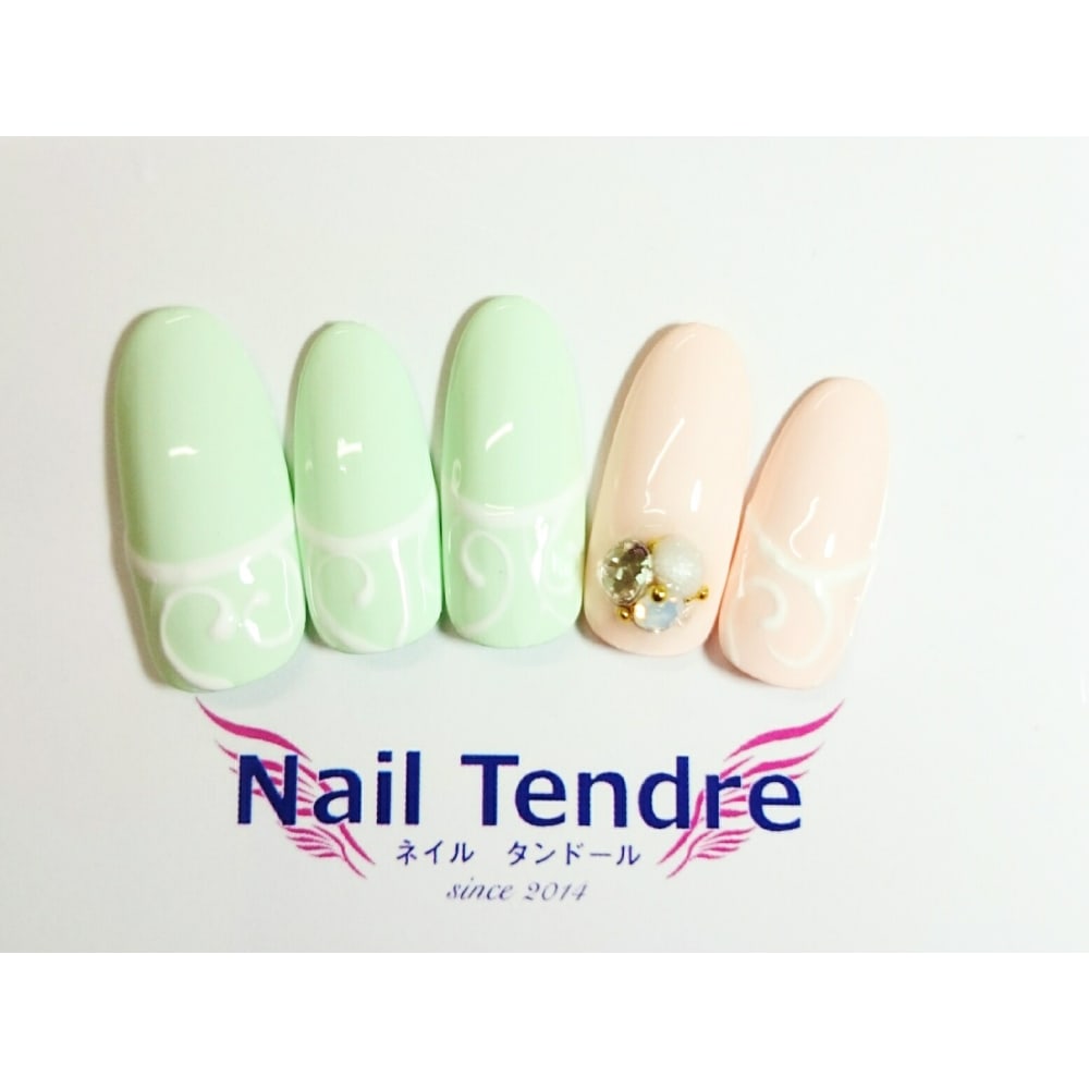 定額アート 3 Nail Tendre ネイル タンドール のネイルデザイン ネイル まつげサロンを予約するなら楽天ビューティ
