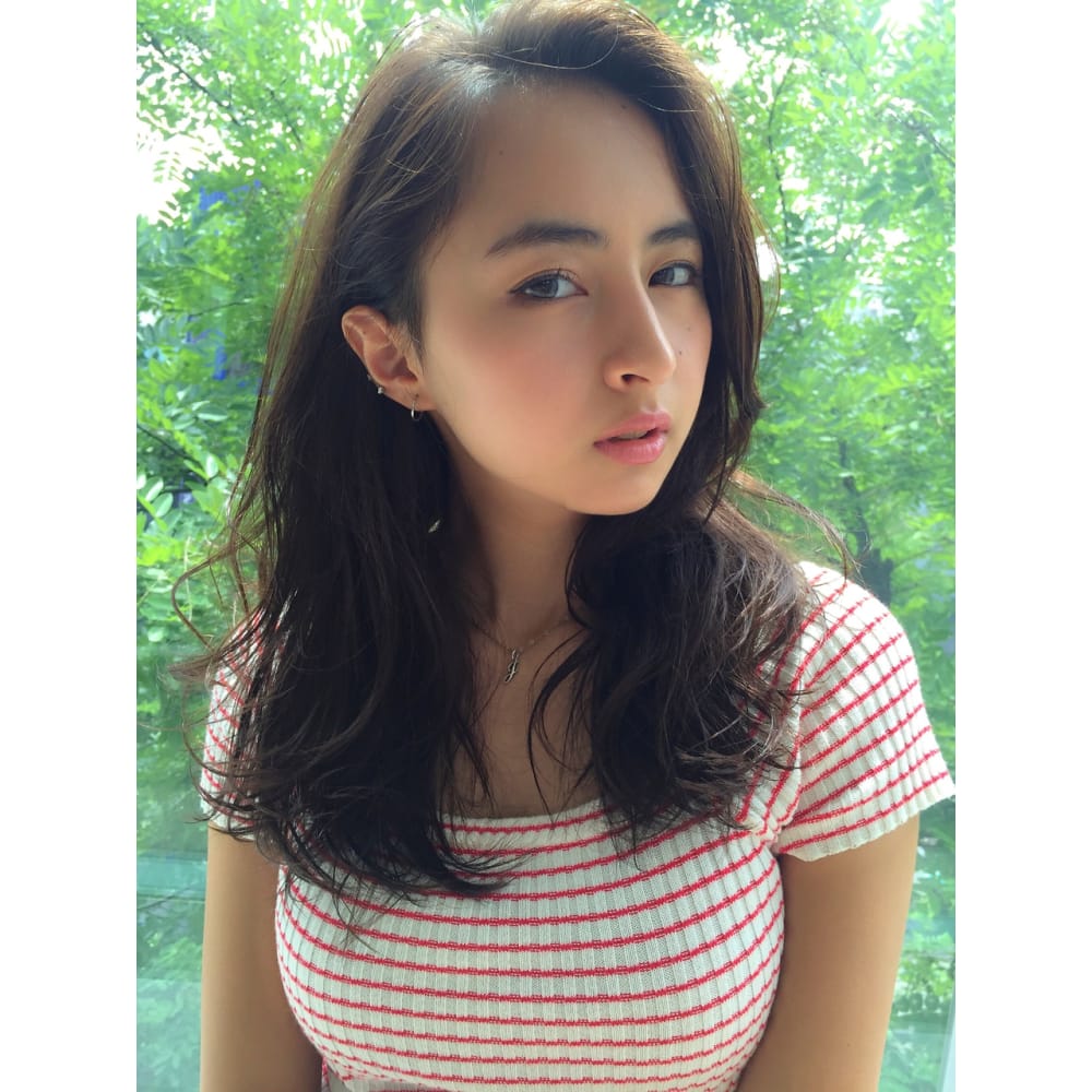 ワンレンボブとはロブって黒髪パーマ前髪なしありで詳しく紹介