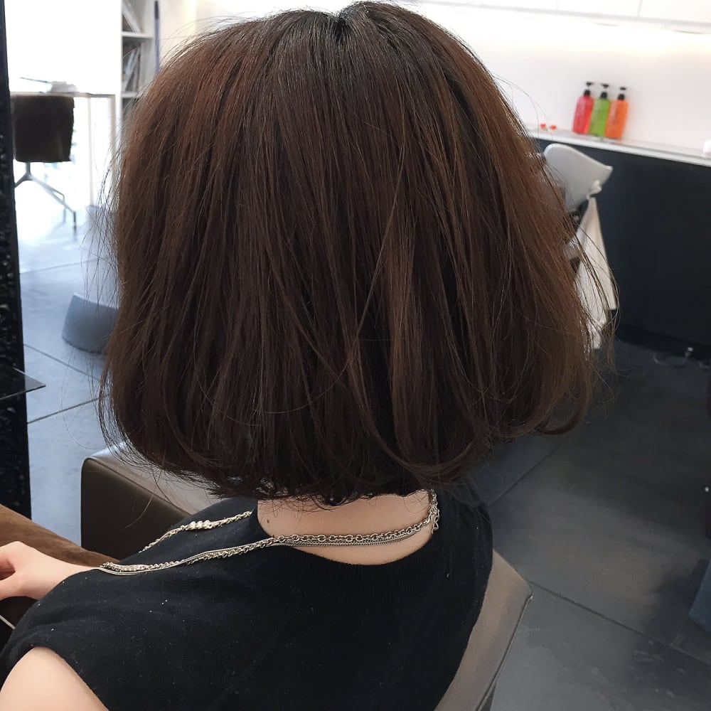 Abbey 龍正也 シンプルボブ2 Beforeあり Abbey アビー のヘアスタイル 美容院 美容室を予約するなら楽天ビューティ