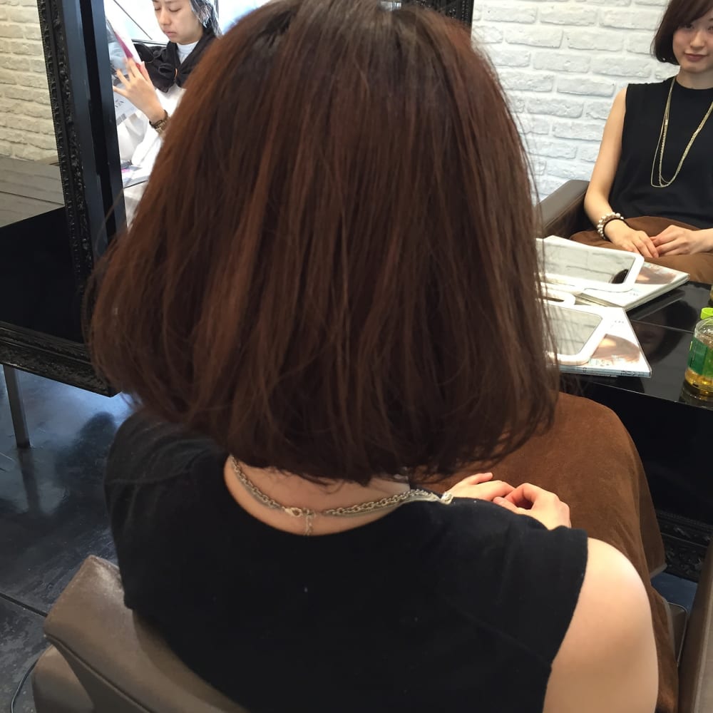 Abbey 龍正也 シンプルボブ2 Beforeあり Abbey アビー のヘアスタイル 美容院 美容室を予約するなら楽天ビューティ