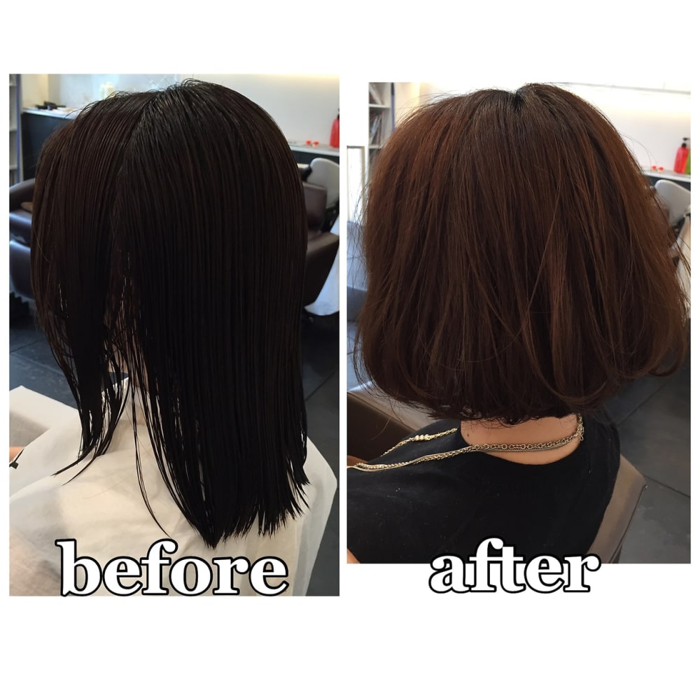 Abbey 龍正也 シンプルボブ2 Beforeあり Abbey アビー のヘアスタイル 美容院 美容室を予約するなら楽天ビューティ