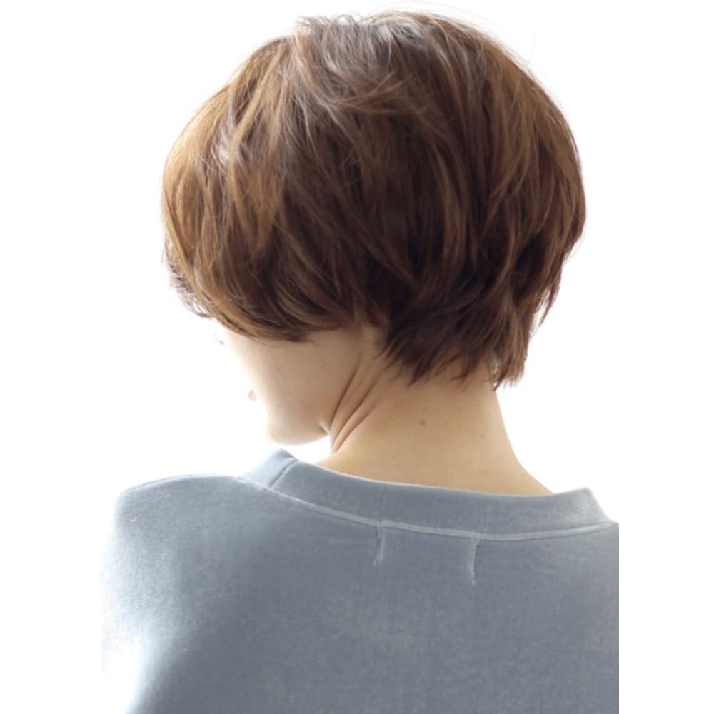 大人かっこいい 柔らかいショートレイヤー Circus By Beautrium 表参道 サーカスバイビュートリアム のヘアスタイル 美容院 美容室を予約するなら楽天ビューティ