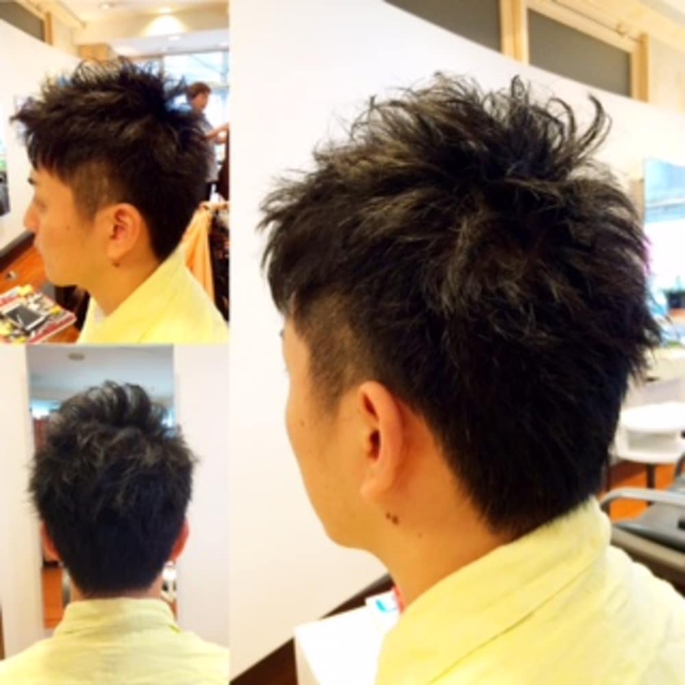 クセ毛風メンズパーマ Feels フィールズ のヘアスタイル 美容院 美容室を予約するなら楽天ビューティ