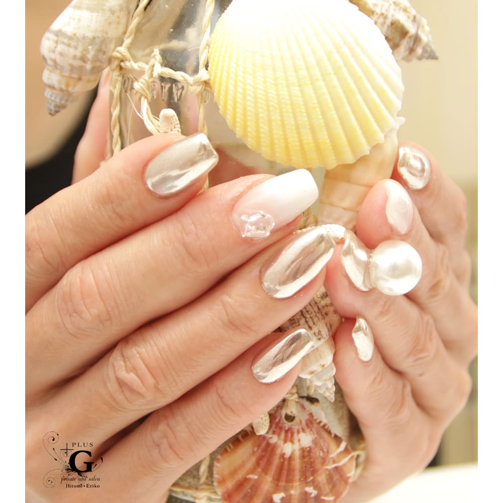 新規 Off 3回 ブリリアントホワイト Plusg プラスジー のネイルデザイン ネイル まつげサロンを予約するなら楽天ビューティ