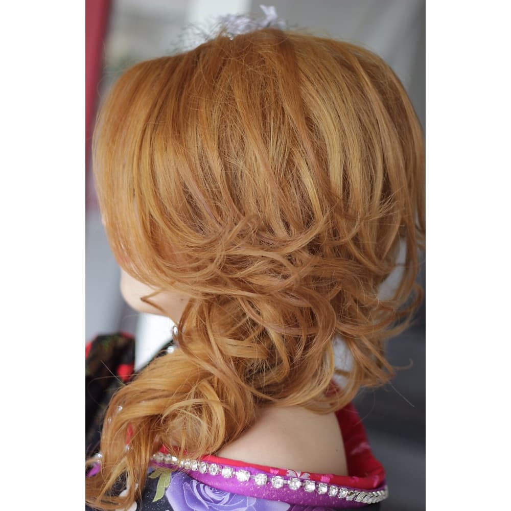 花魁 サイドハーフアップ Hair Design Garage ヘアデザインガレージ のヘアスタイル 美容院 美容室を予約するなら楽天ビューティ