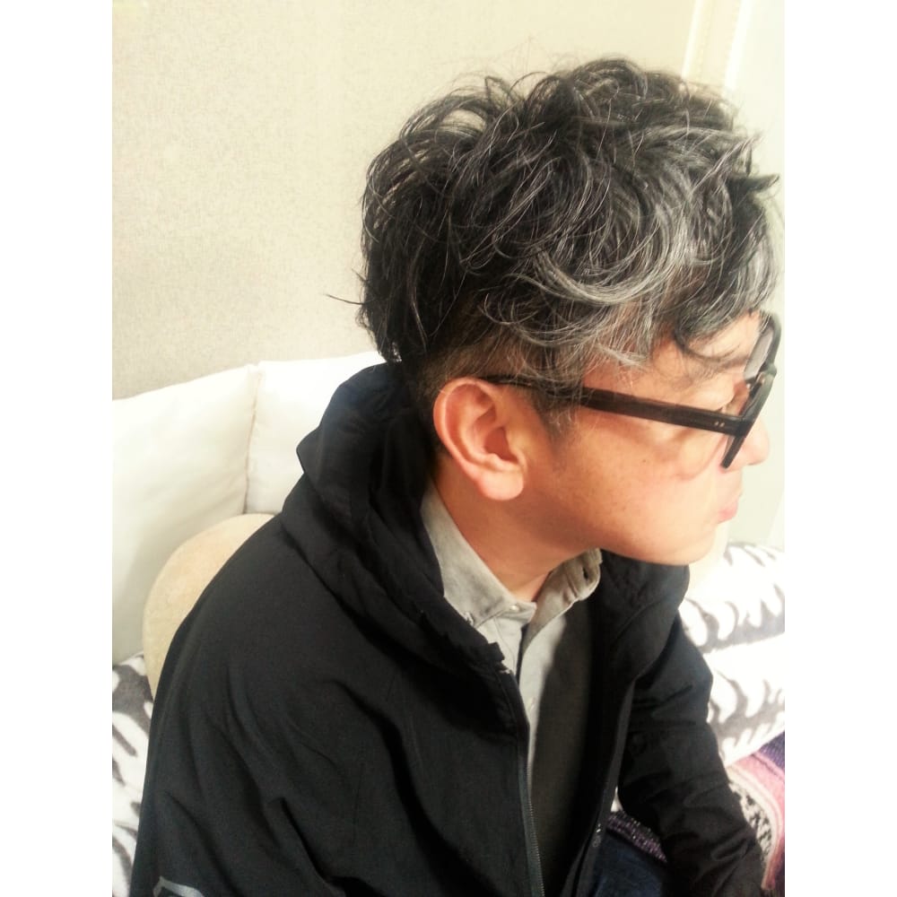 メンズ も やわらか パーマ Hair Make Haluta ヘアメイクハルタ のヘアスタイル 美容院 美容室を予約するなら楽天ビューティ