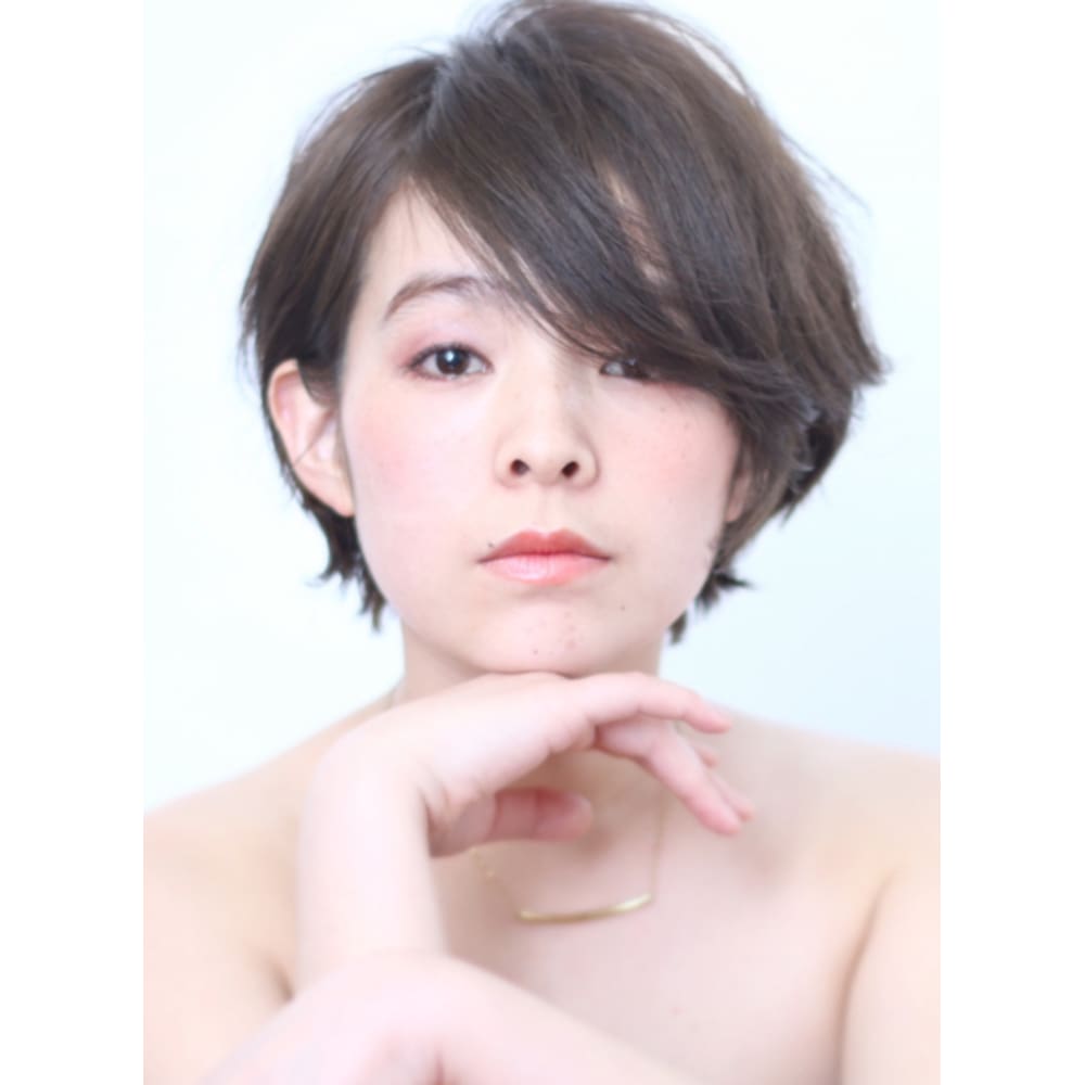 大人女性に人気のひし形ショートヘア Beautrium Ginza