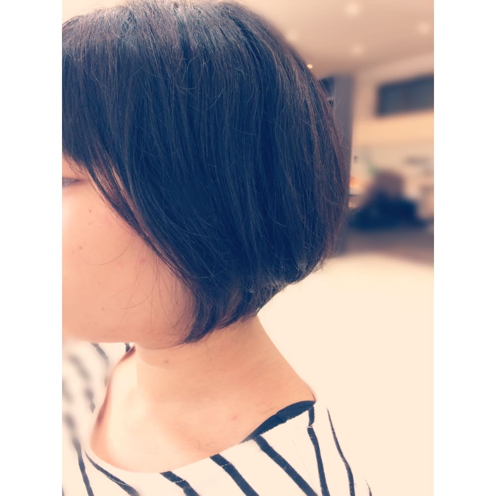 人気ｎｏ 1ショートボブ Hair Verde ヘアー ヴェルデ のヘアスタイル 美容院 美容室を予約するなら楽天ビューティ