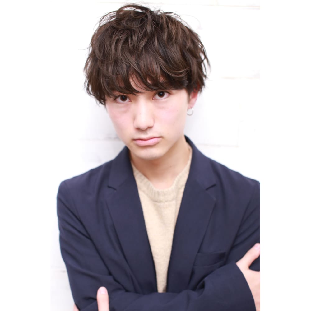 Joemi 無造作パーマオシャレマッシュヘア 大久保瞳 Joemi By Un Ami ジョエミバイアンアミ のヘアスタイル 美容院 美容室を予約するなら楽天ビューティ