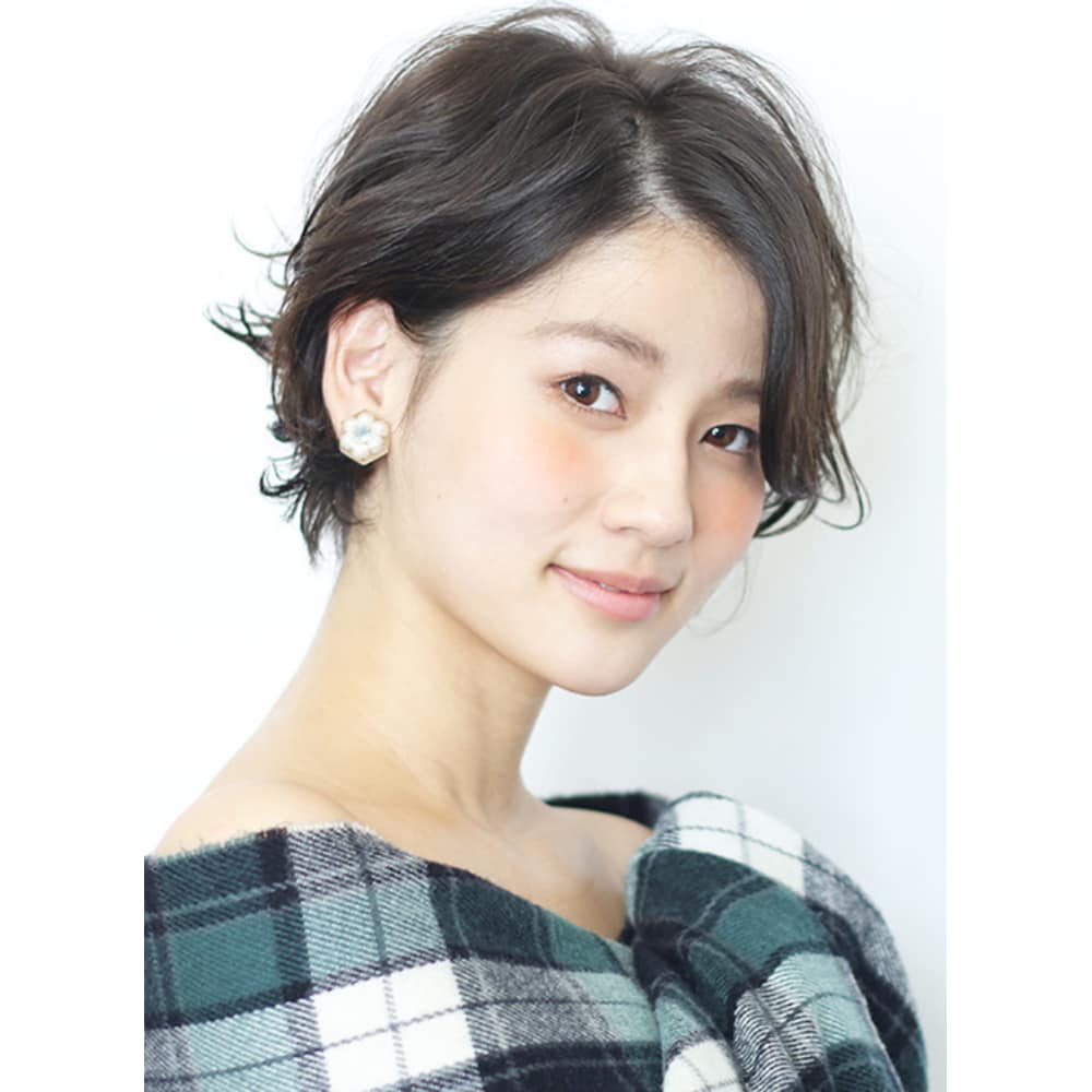 2017大人可愛いパーマショート Beautrium Ginzaビュートリアムの