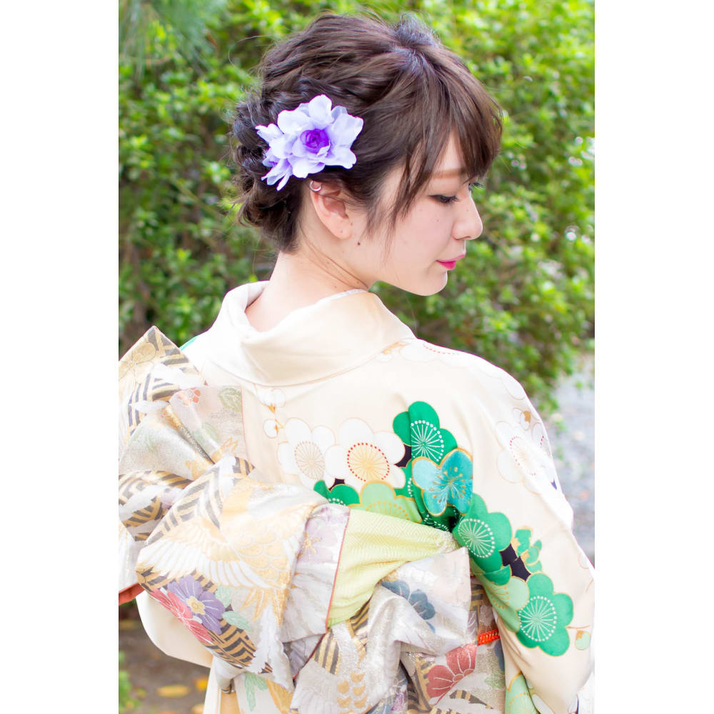 成人式 振袖着付け ヘアセット Broto ブロット のヘアスタイル 美容院 美容室を予約するなら楽天ビューティ