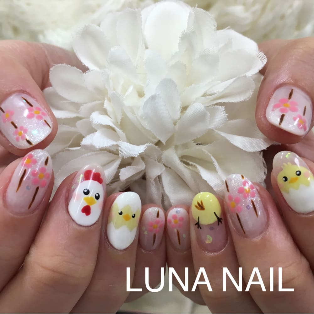 17干支ネイルpart2 Luna Nail ルナネイル のネイルデザイン ネイル まつげサロンを予約するなら楽天ビューティ