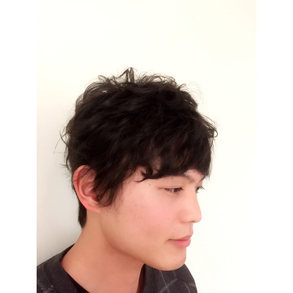 猫っ毛 くせ毛 メンズショート Hair Make Connect コネクト のヘア