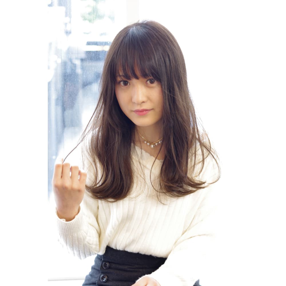 フリンジバングセミロング Block Hairmake ブロックヘアメイク のヘアスタイル 美容院 美容室を予約するなら楽天ビューティ フリンジバングセミロング Block Hairmake ブロックヘアメイク のヘアスタイル 美容院 美容室を予約するなら楽天ビューティ