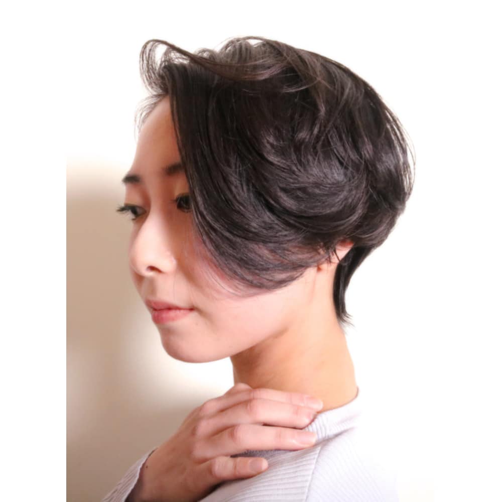 フロント長めの外国人風ショートカット Beautrium 福岡 ビュートリアム のヘアスタイル 美容院 美容室を予約するなら楽天ビューティ フロント長めの外国人風ショートカット Beautrium 福岡 ビュートリアム のヘアスタイル 美容院 美容室を予約するなら楽天ビューティ