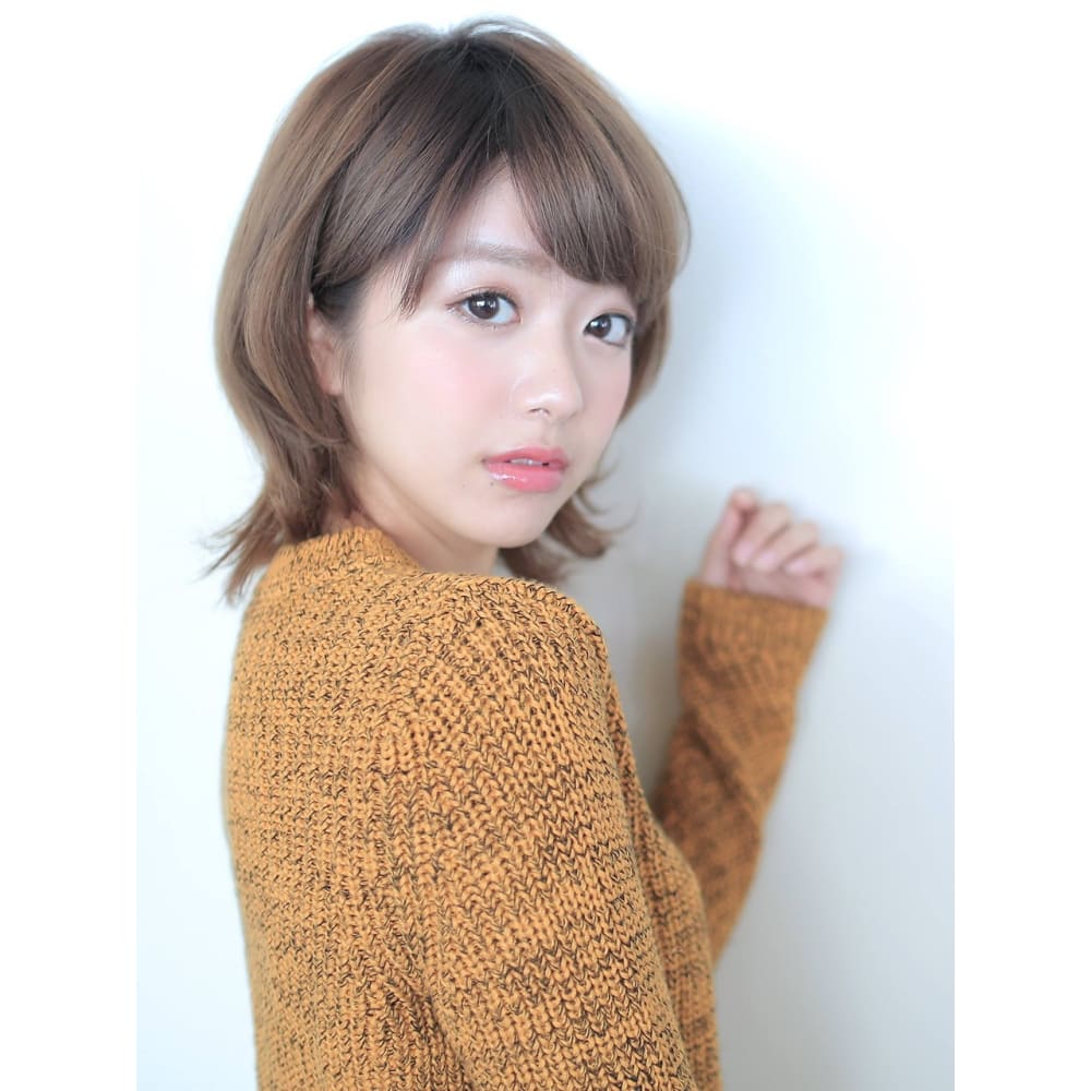 伸ばしかけの方にオススメ 外ハネフレンチショート La Bless 心斎橋 ラブレス のヘアスタイル 美容院 美容室を予約するなら楽天ビューティ