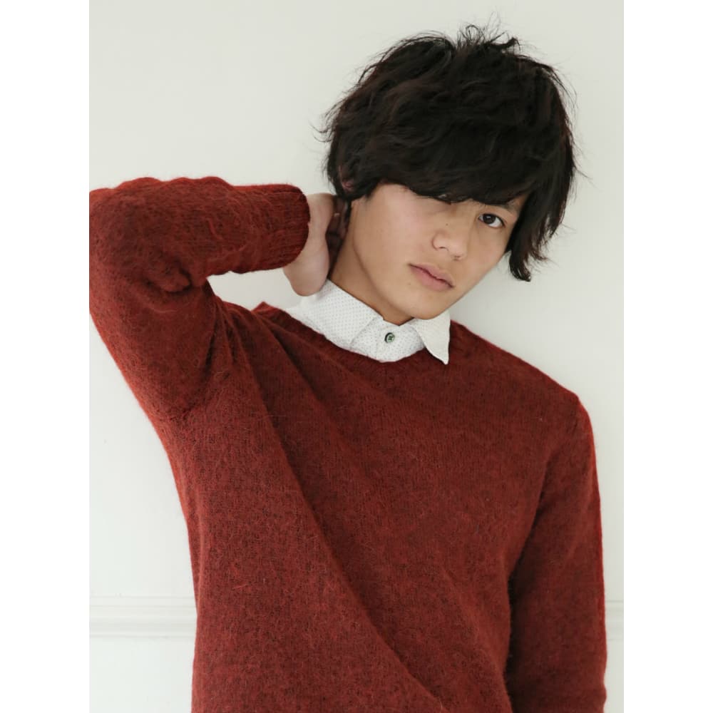 イケメン 無造作ナチュラルパーマスタイル Liens なんばマルイ リアンナンバマルイ のヘアスタイル 美容院 美容室を予約するなら楽天ビューティ