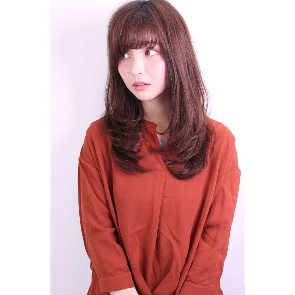 デジタルパーマでワンカールロング H 3 Alice By Afloat アリスバイアフロート のヘアスタイル 美容院 美容室を予約するなら楽天ビューティ