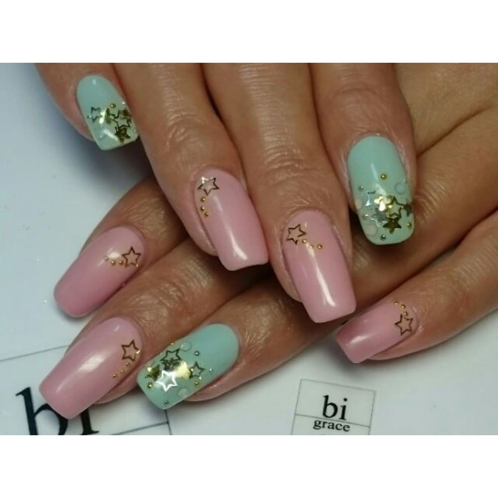 星アートデザイン 彡 Bi Grace Nail ビ グレイスネイル のネイルデザイン ネイル まつげサロンを予約するなら楽天ビューティ 星アートデザイン 彡 Bi Grace Nail ビ グレイスネイル のネイルデザイン ネイル まつげサロンを予約するなら楽天ビューティ