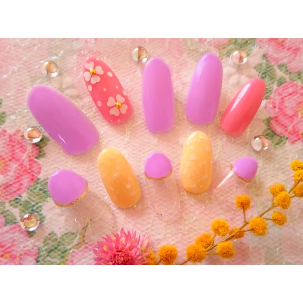 ふんわり可愛い 春ｎａｉｌ Nail Beauty Chocolat Namba ネイルビューティーショコラナンバ のネイルデザイン ネイル まつげサロンを予約するなら楽天ビューティ