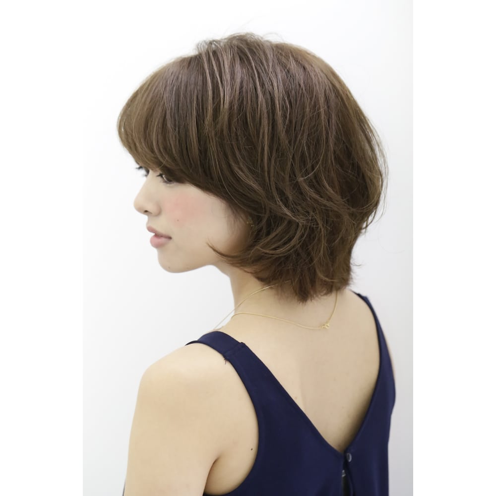 くしゃくしゃボブがかわいい 無造作レイヤーボブ Hair Spa Egerie Prime ヘアアンドスパエジェリプリム のヘアスタイル 美容院 美容室を予約するなら楽天ビューティ