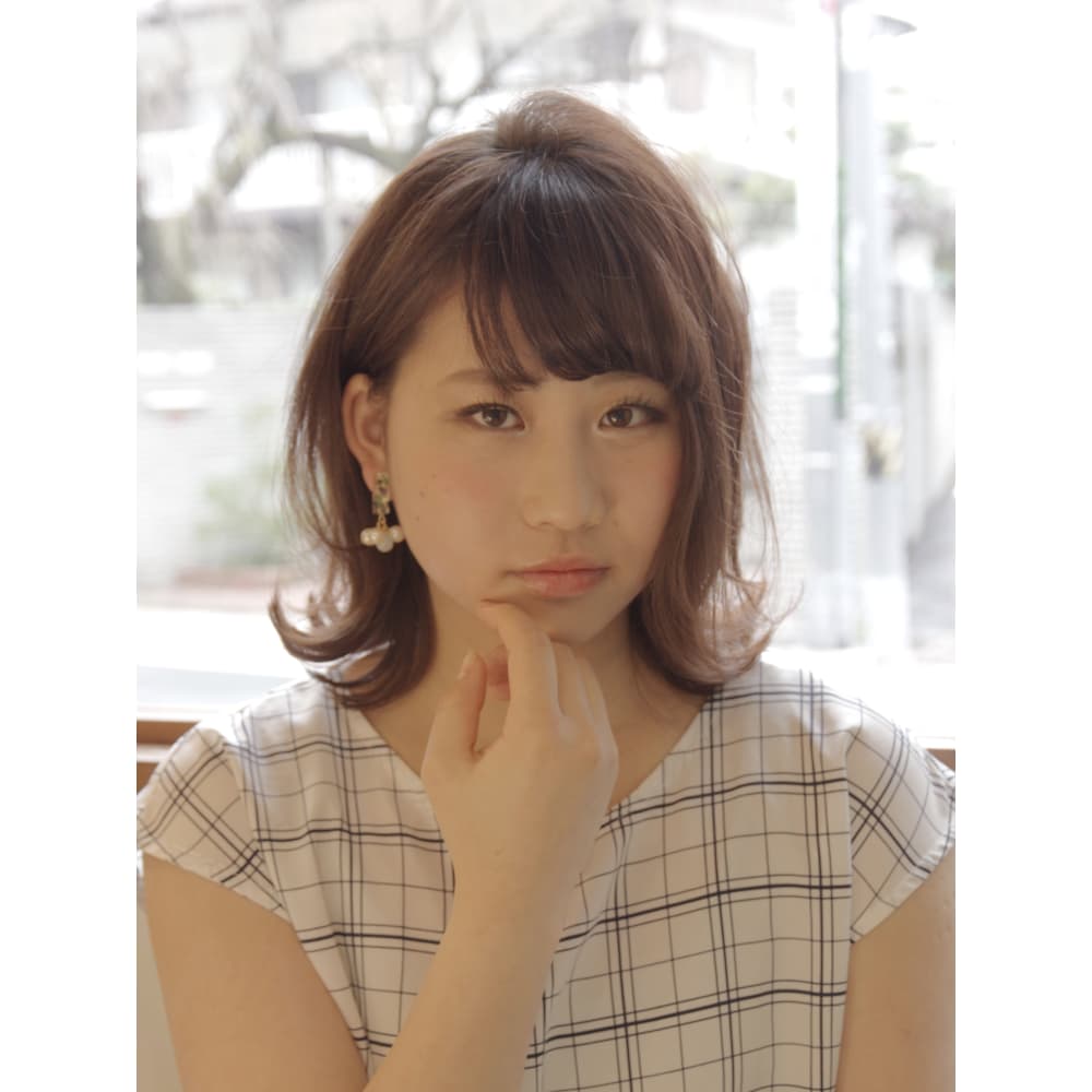 くびれフォルム ミディスタイル Iori イオリ のヘアスタイル 美容 くびれフォルム ミディスタイル Iori イオリ のヘアスタイル 美容