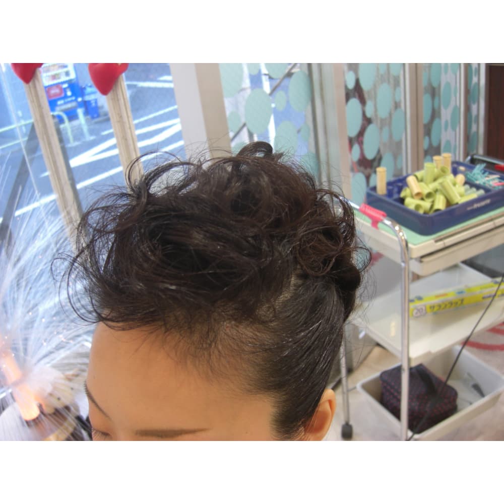 モヒカン風アップ Link Hair Design リンクヘアーデザイン のヘアスタイル 美容院 美容室を予約するなら楽天ビューティ