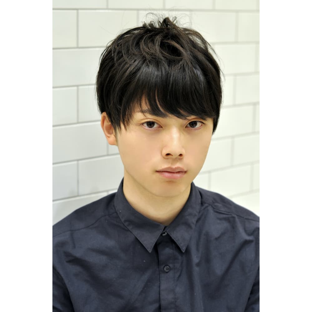 ナチュラル マッシュ風メンズショート Autre By Fuga Hair オートルバイフーガヘア のヘアスタイル 美容院 美容室を予約するなら楽天ビューティ