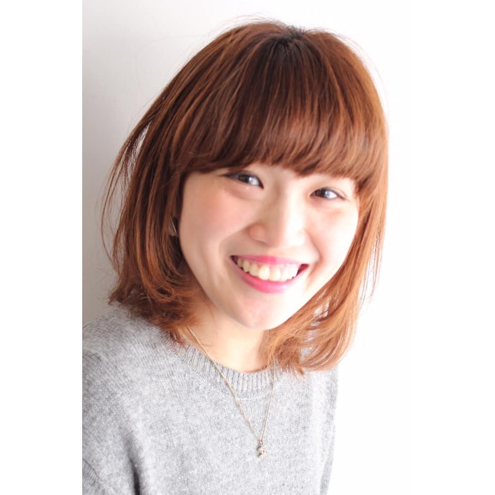 お客様スタイル つやつや 小顔ロブ Fullbright 心斎橋 堺筋本町 南船場 フルブライト のヘアスタイル 美容院 美容室を予約するなら楽天ビューティ