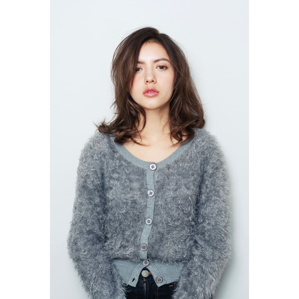 外国人風お洒落ラフミディアム Nora Hair Salon ノラヘアサロン のヘアスタイル 美容院 美容室を予約するなら楽天ビューティ