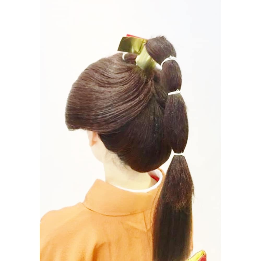 日本髪 根取りの下げ髪 日本舞踊ー Hair Make Opsis オプシス のヘアスタイル 美容院 美容室を予約するなら楽天ビューティ