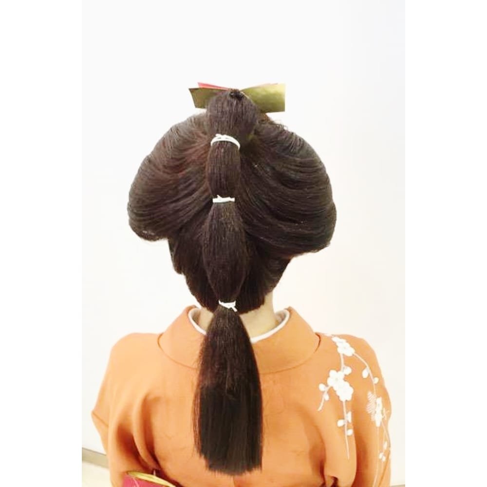 日本髪 根取りの下げ髪 日本舞踊ー Hair Make Opsis オプシス のヘアスタイル 美容院 美容室を予約するなら楽天ビューティ